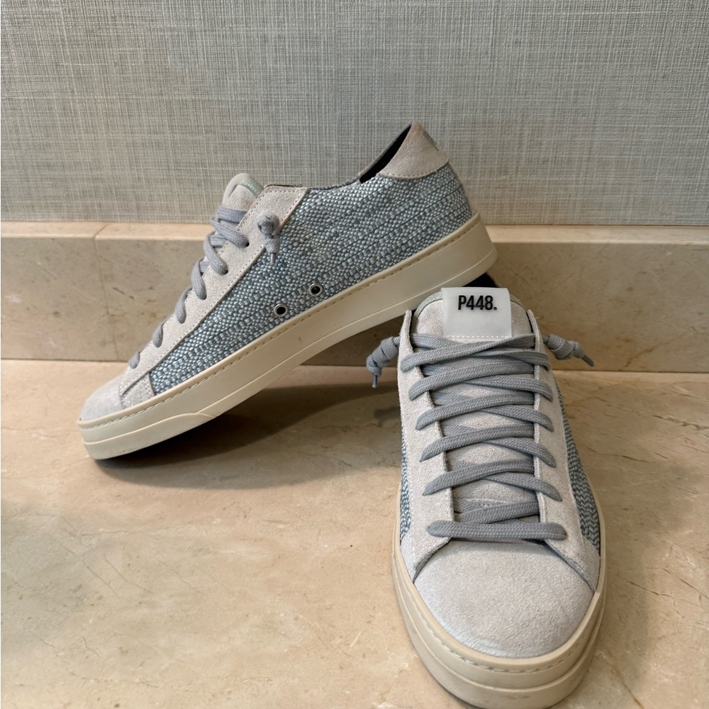 P448 Jack low top Sneakers blue/silver